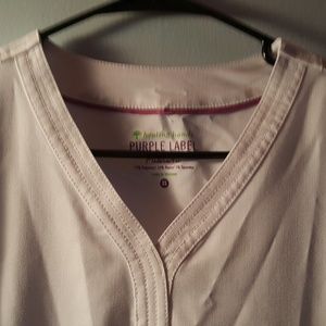 Purple heart scrub top
